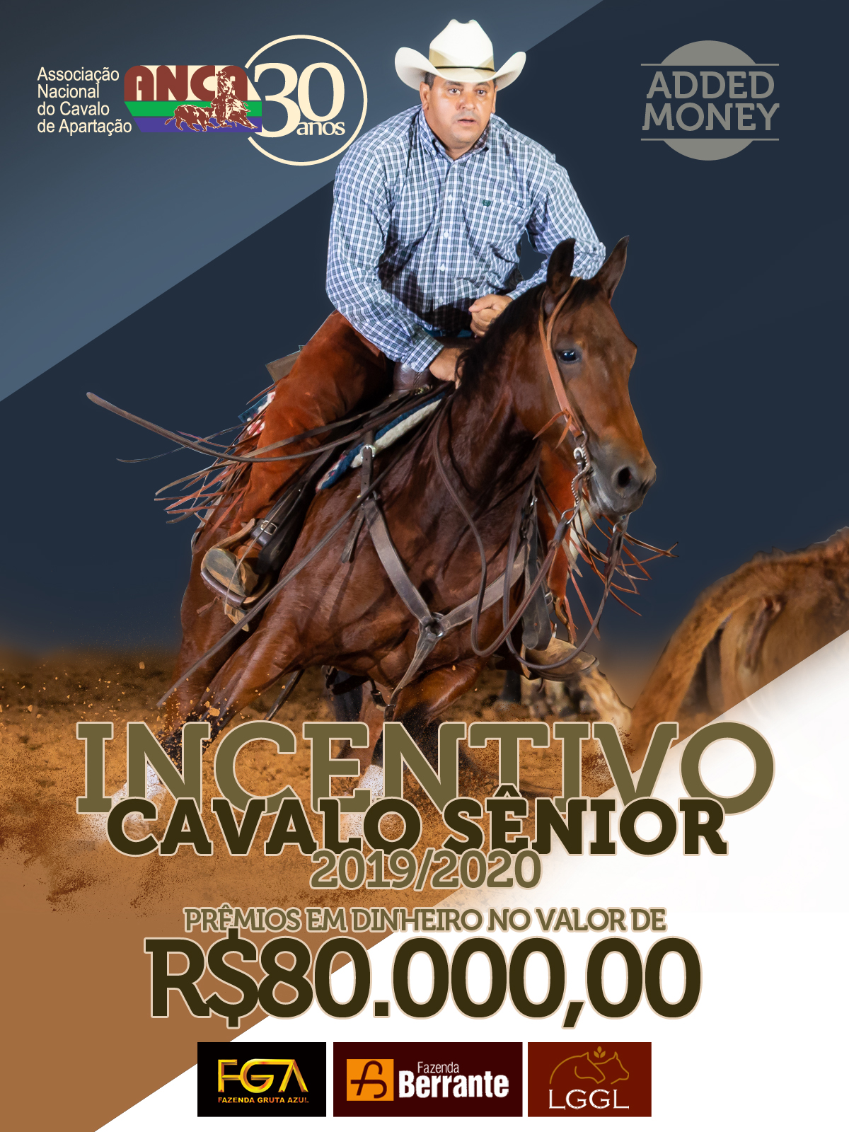 ANCA Incentivo Cavalo Sênior 2019/2020