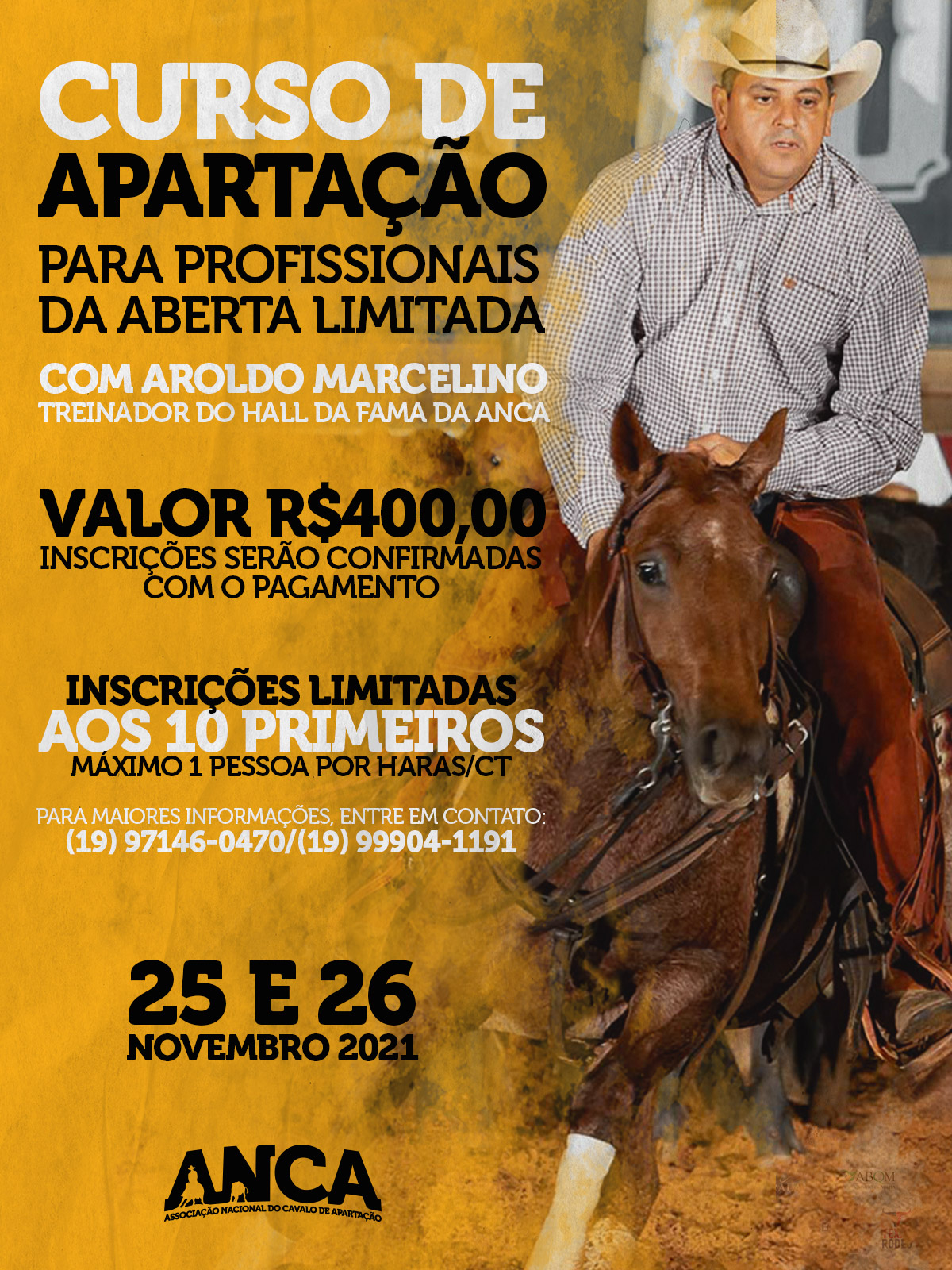 Curso de Apartação com Aroldo Marcelino