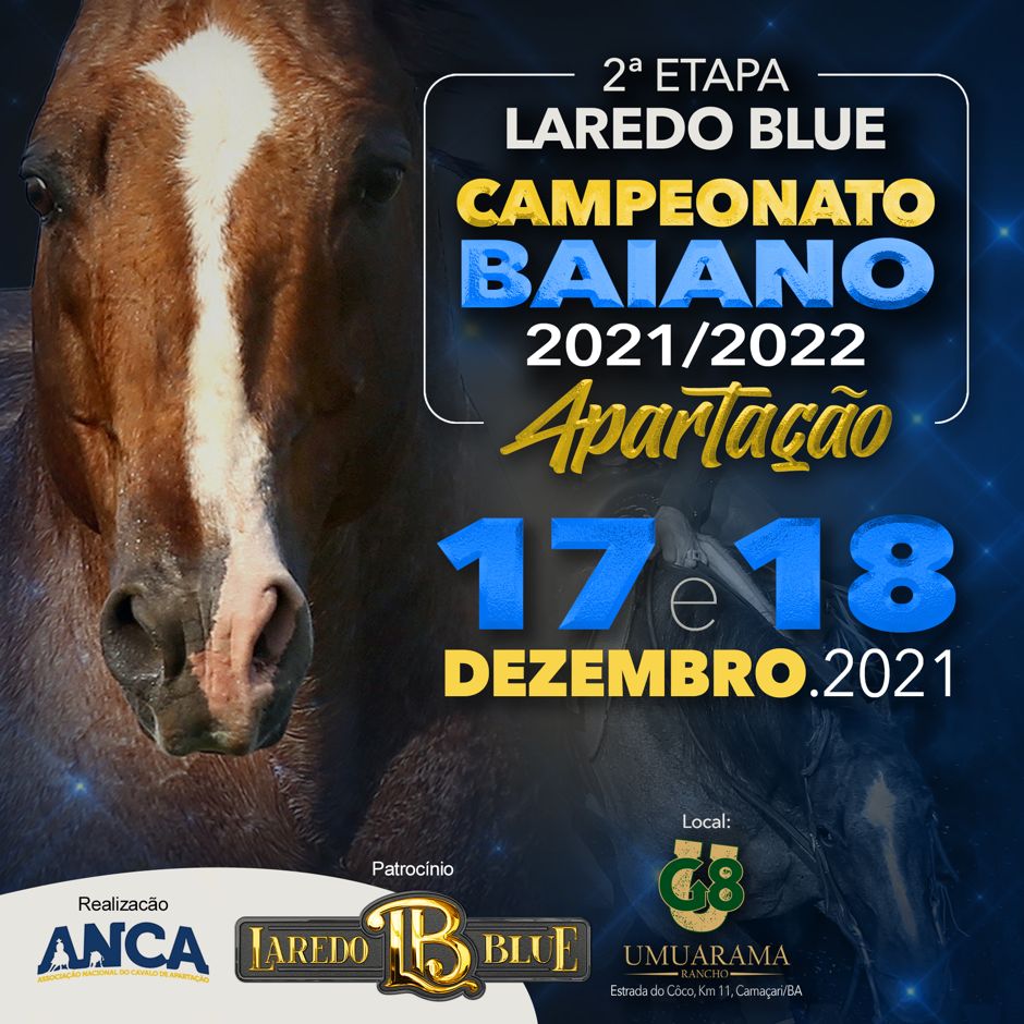Campeonato Baiano 2021/2022 - 2ª Etapa Laredo Blue