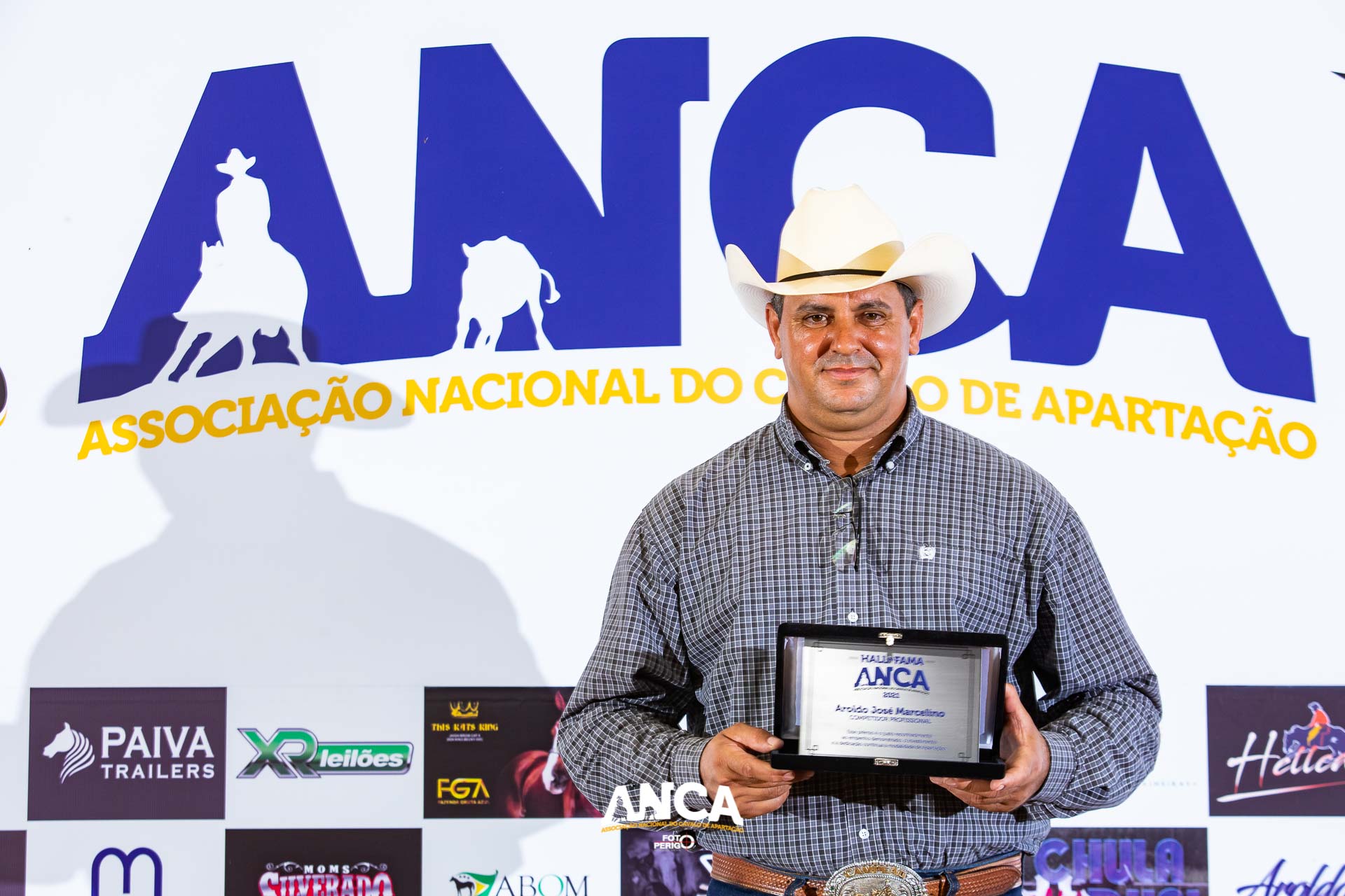 Aroldo no Hall da Fama da ANCA