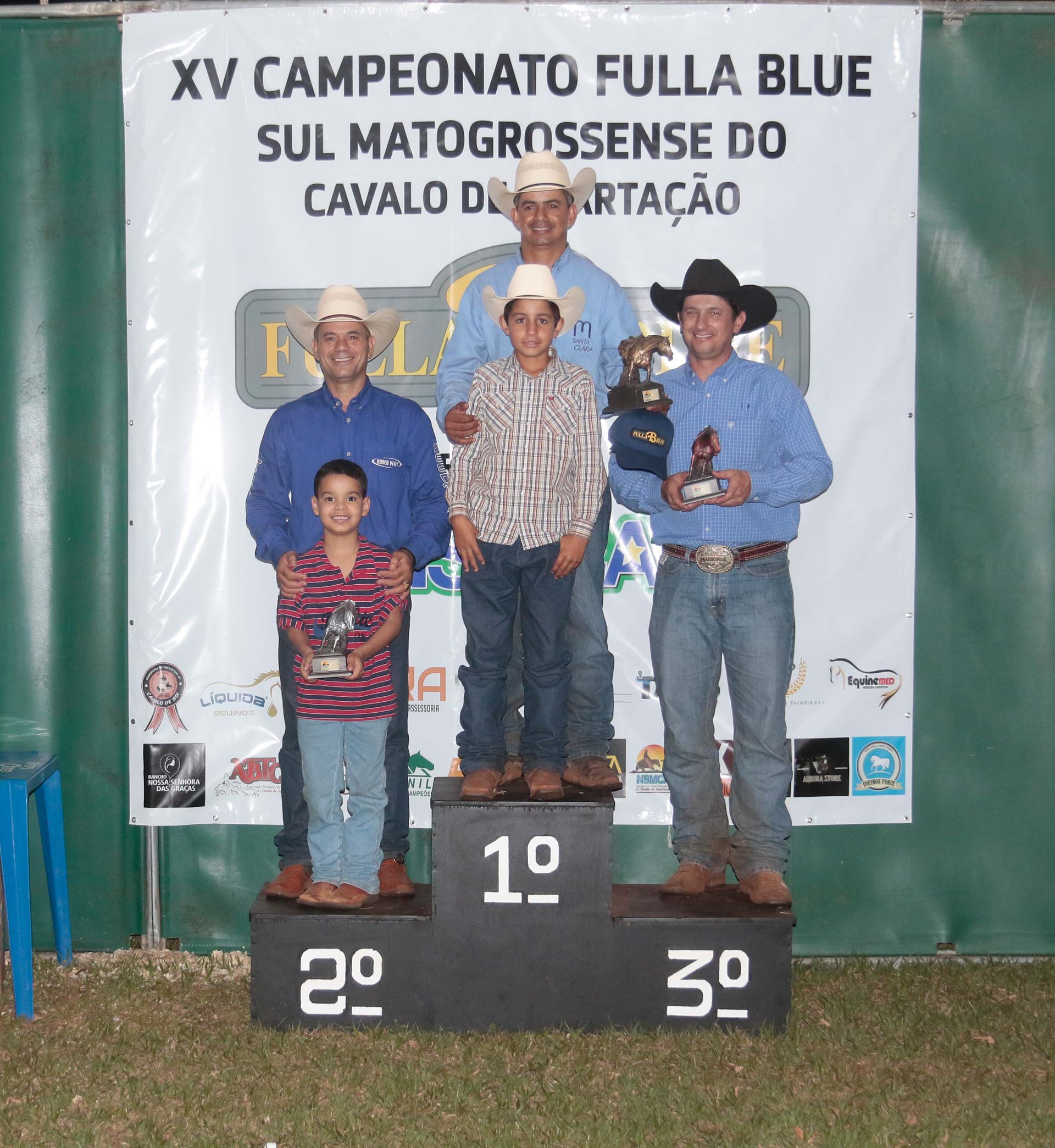 Campeões Aberta Livre